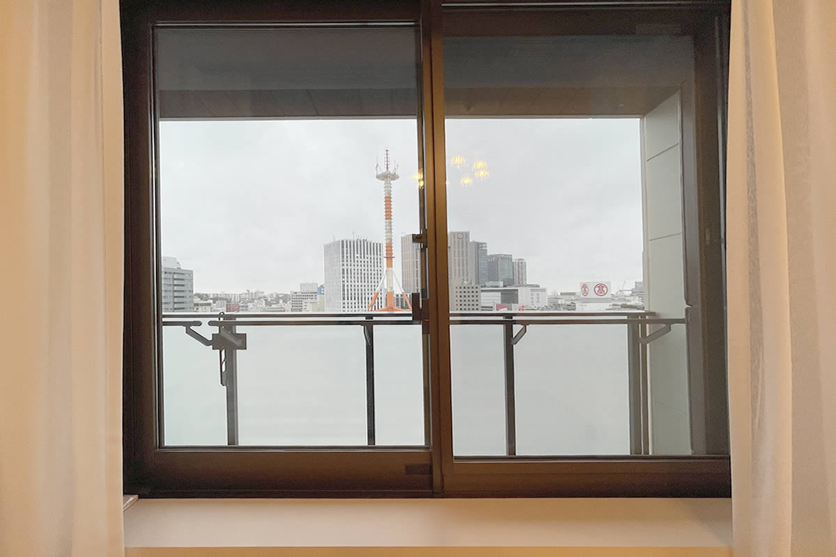 ブランズ横浜洋室からの眺め